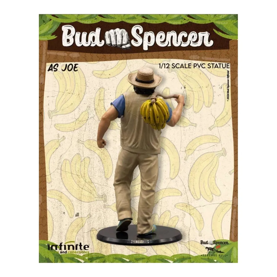 Infinite - Bud Spencer as Joe 1/12 pvc Statue - Banana Joe