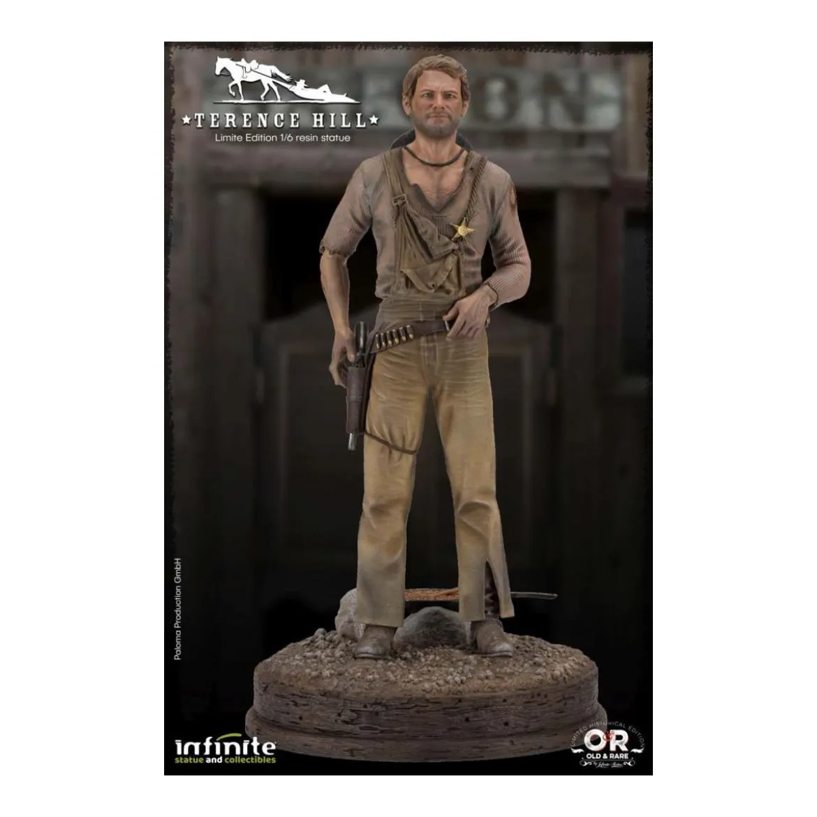 Infinite Statue - Terence hill - OLD&RARE 1/6 Resin Statue