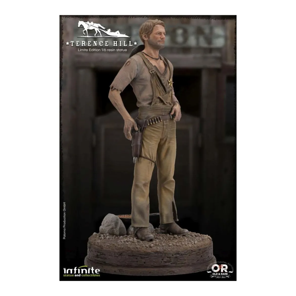 Infinite Statue - Terence hill - OLD&RARE 1/6 Resin Statue