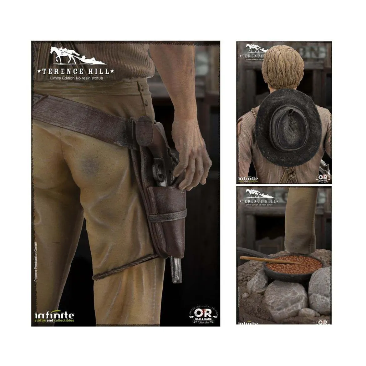 Infinite Statue - Terence hill - OLD&RARE 1/6 Resin Statue