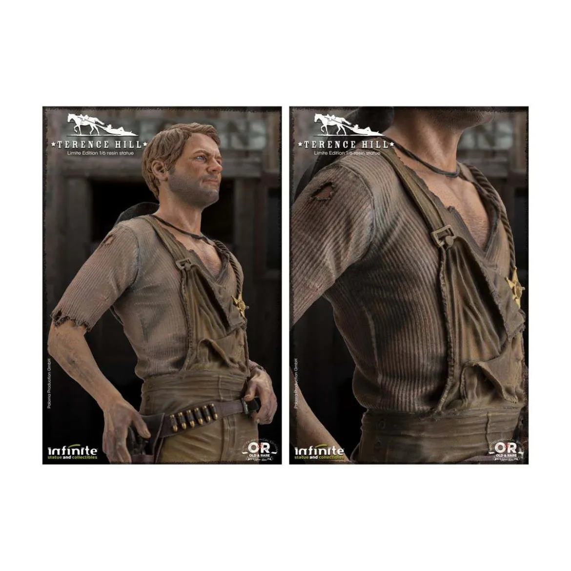 Infinite Statue - Terence hill - OLD&RARE 1/6 Resin Statue