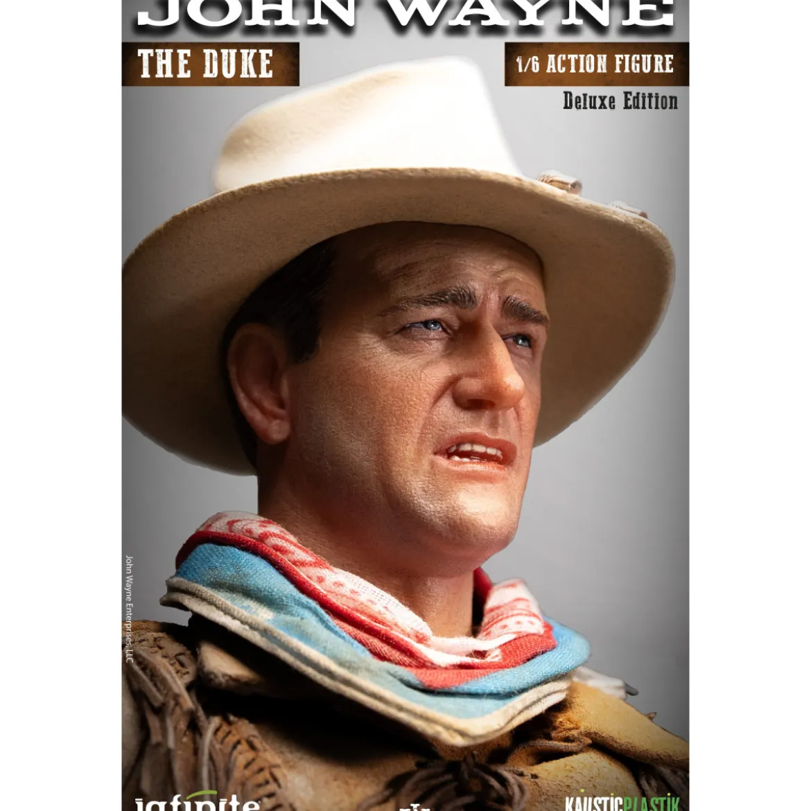 Infinite Statue X Kaustic Plastik - John Wayne The Duke Deluxe Edition 1/6