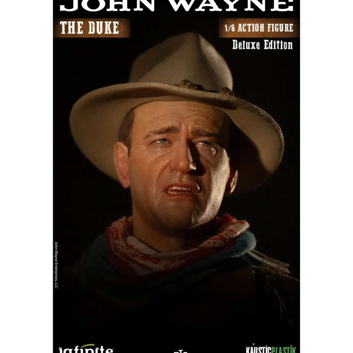 Infinite Statue X Kaustic Plastik - John Wayne The Duke Deluxe Edition 1/6