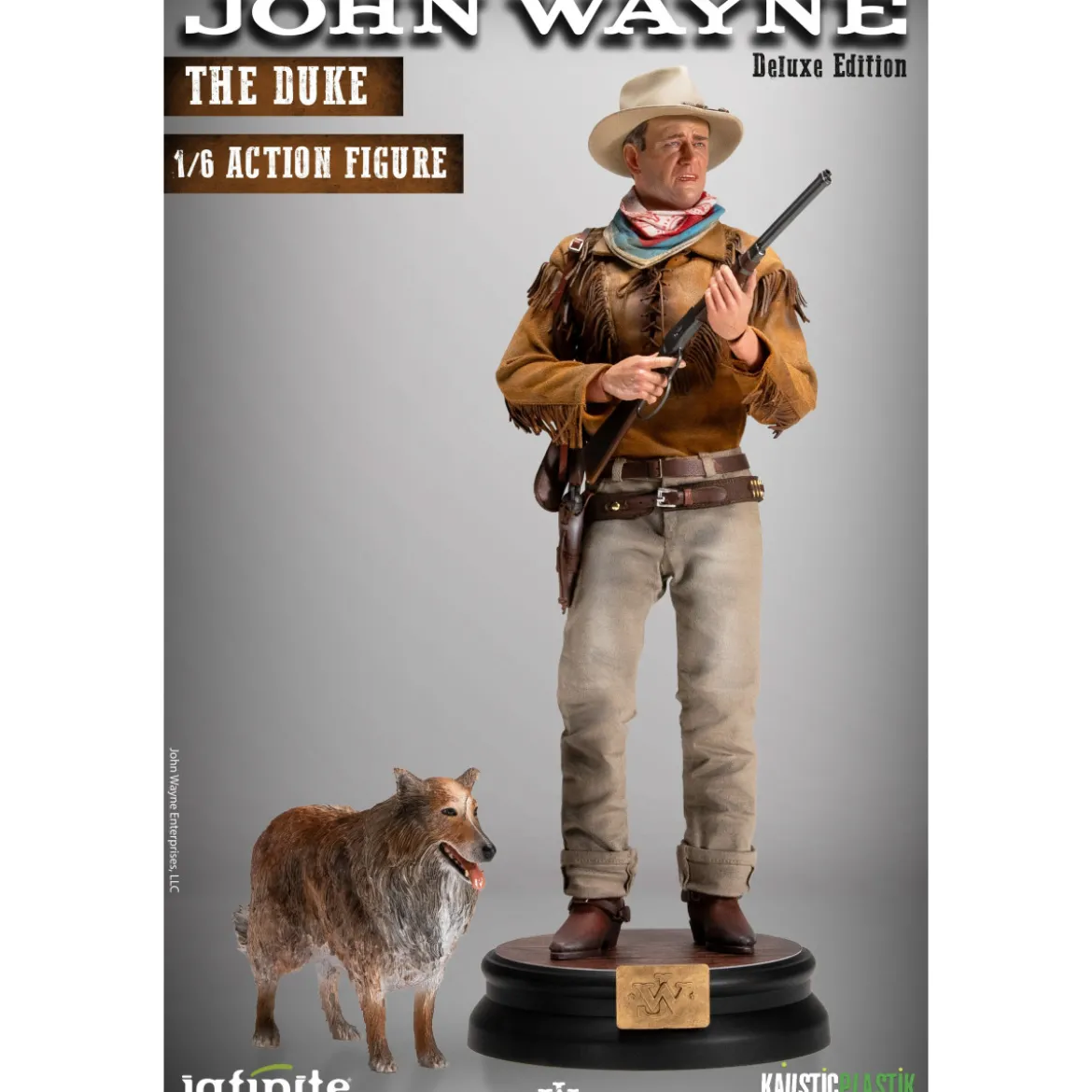 Infinite Statue X Kaustic Plastik - John Wayne The Duke Deluxe Edition 1/6