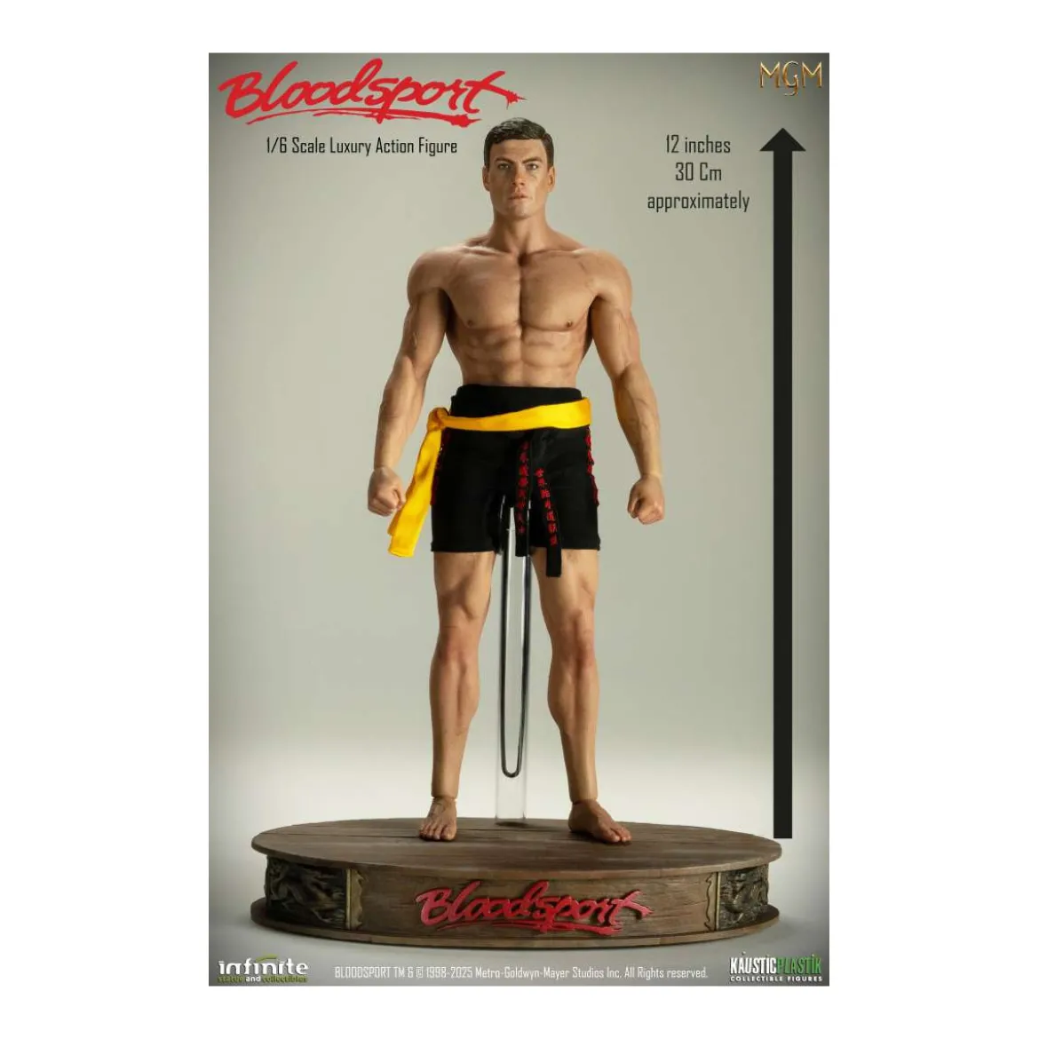Infinite Statue X Kaustic Plastik - Frank Dux Standard Edition 1/6 -Bloodsport