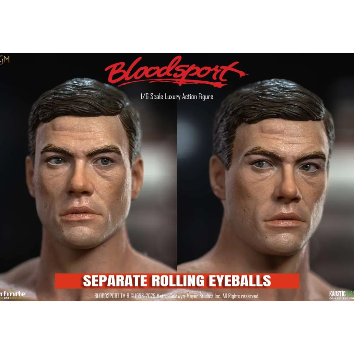 Infinite Statue X Kaustic Plastik - Frank Dux Standard Edition 1/6 -Bloodsport