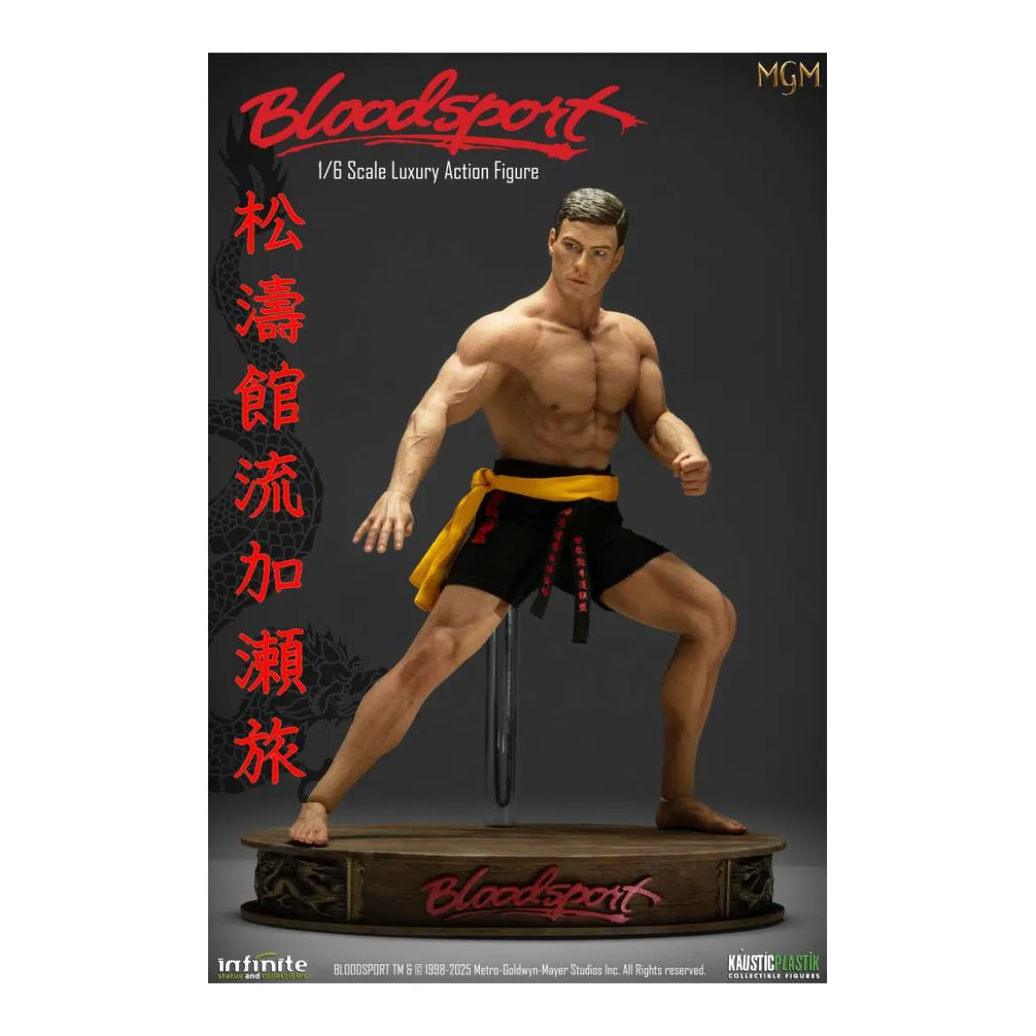 Infinite Statue X Kaustic Plastik - Frank Dux Standard Edition 1/6 -Bloodsport