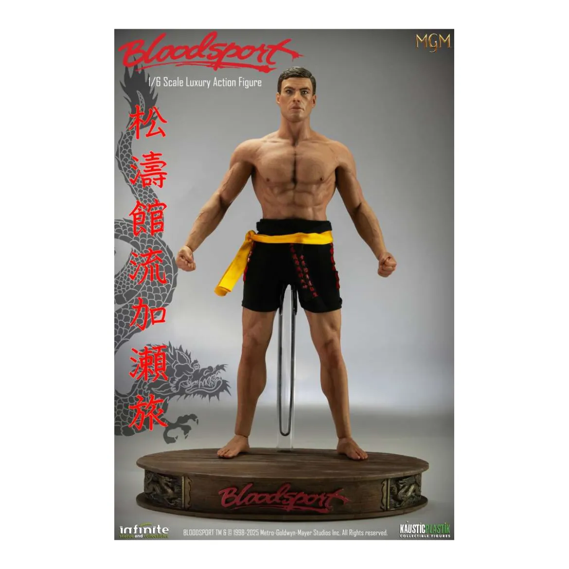 Infinite Statue X Kaustic Plastik - Frank Dux Standard Edition 1/6 -Bloodsport