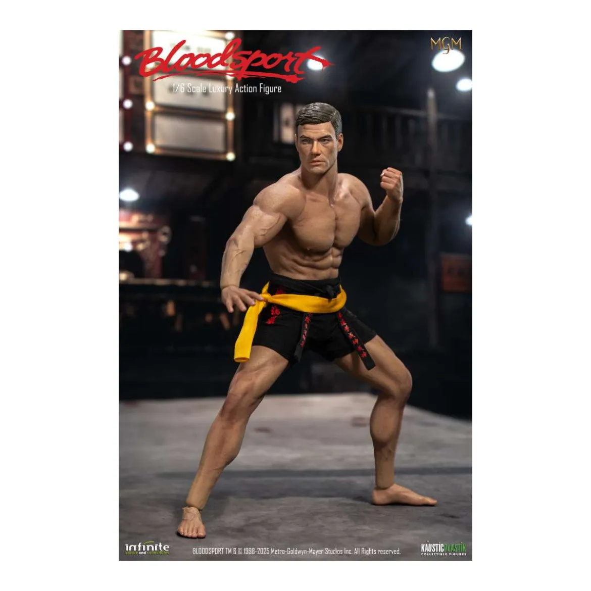 Infinite Statue X Kaustic Plastik - Frank Dux Standard Edition 1/6 -Bloodsport