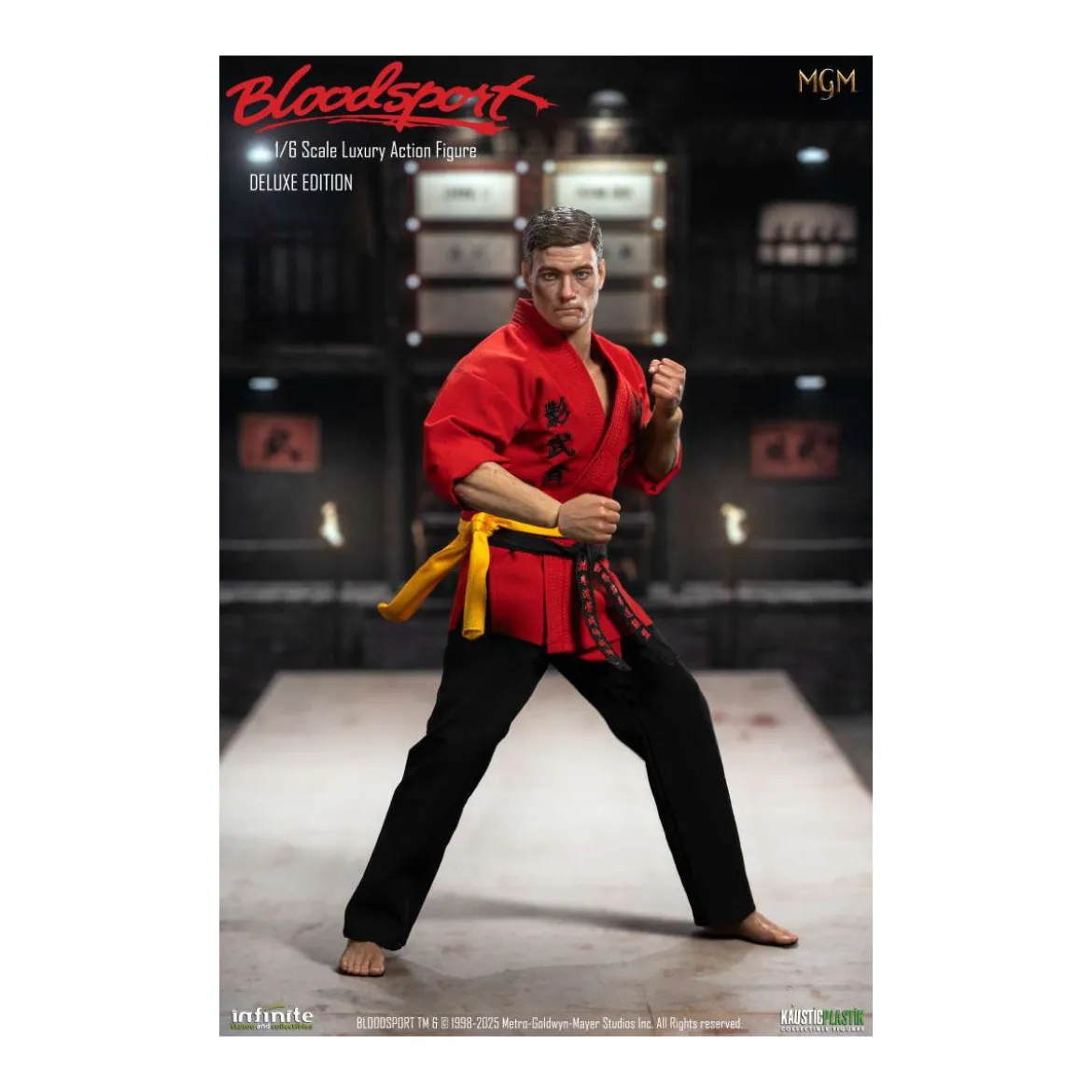 Infinite Statue X Kaustic Plastik - Frank Dux Deluxe 1/6 -Bloodsport