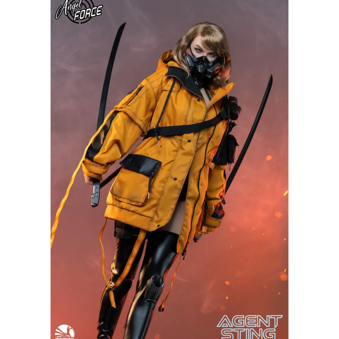 Infinity Studio - Angel Force - Full Silicone Action Figure Agent Sting 1/3