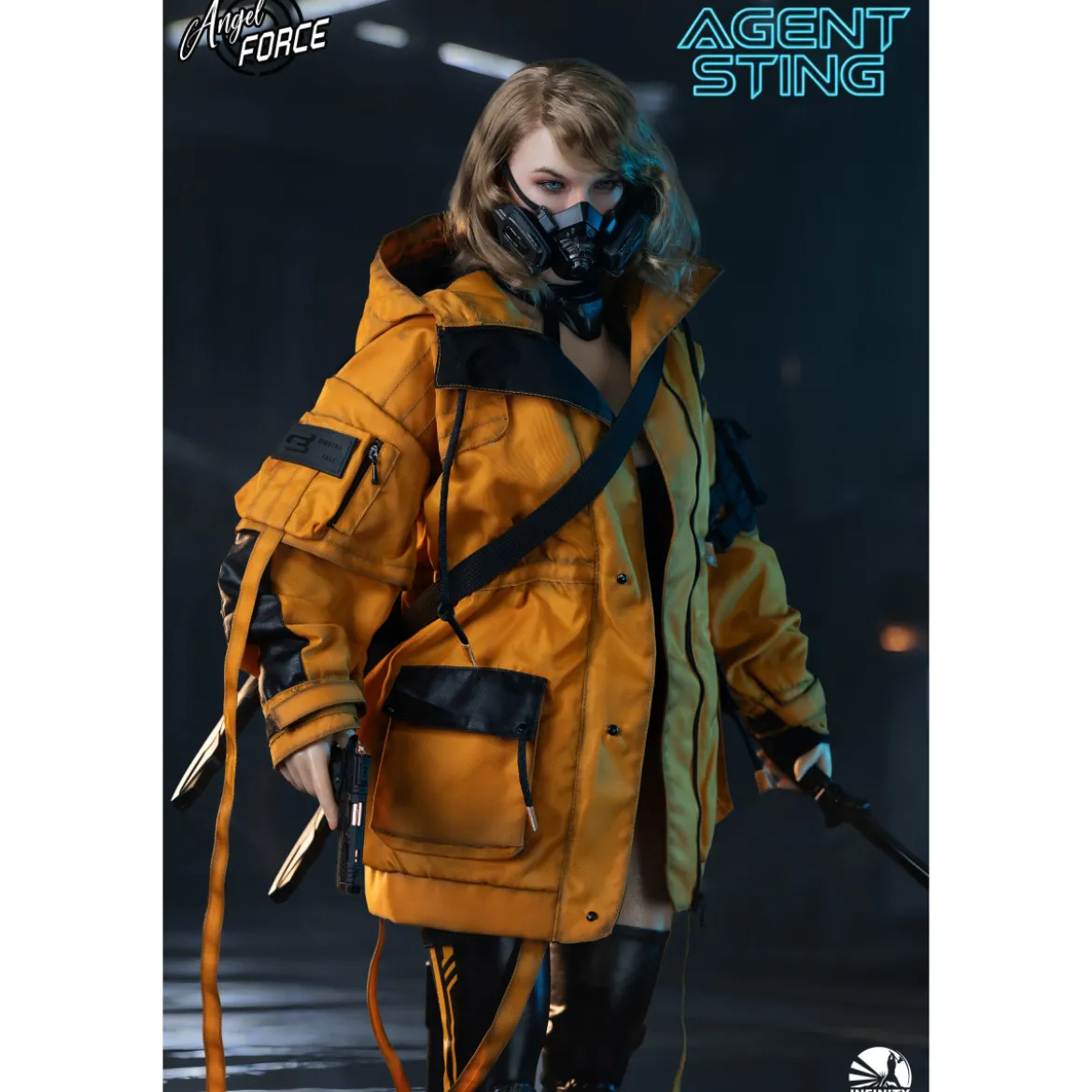 Infinity Studio - Angel Force - Full Silicone Action Figure Agent Sting 1/3