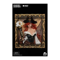 Infinity Studio - Cadre 3D The Bounty Hunter Miss Fortune - League of Legends