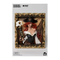 Infinity Studio - Cadre 3D The Bounty Hunter Miss Fortune - League of Legends