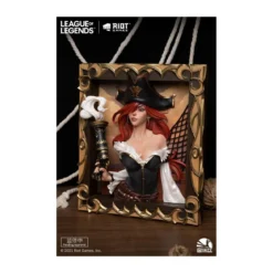 Infinity Studio - Cadre 3D The Bounty Hunter Miss Fortune - League of Legends