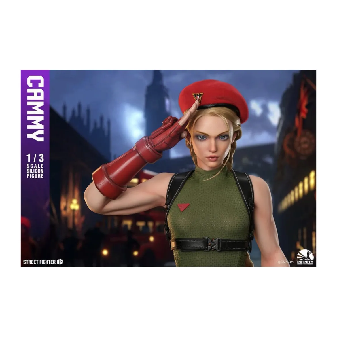 Infinity Studio - Street Fighter 6 - Full Silicone Action Figure CAMMY 1/3