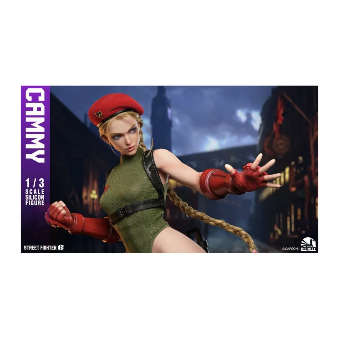 Infinity Studio - Street Fighter 6 - Full Silicone Action Figure CAMMY 1/3