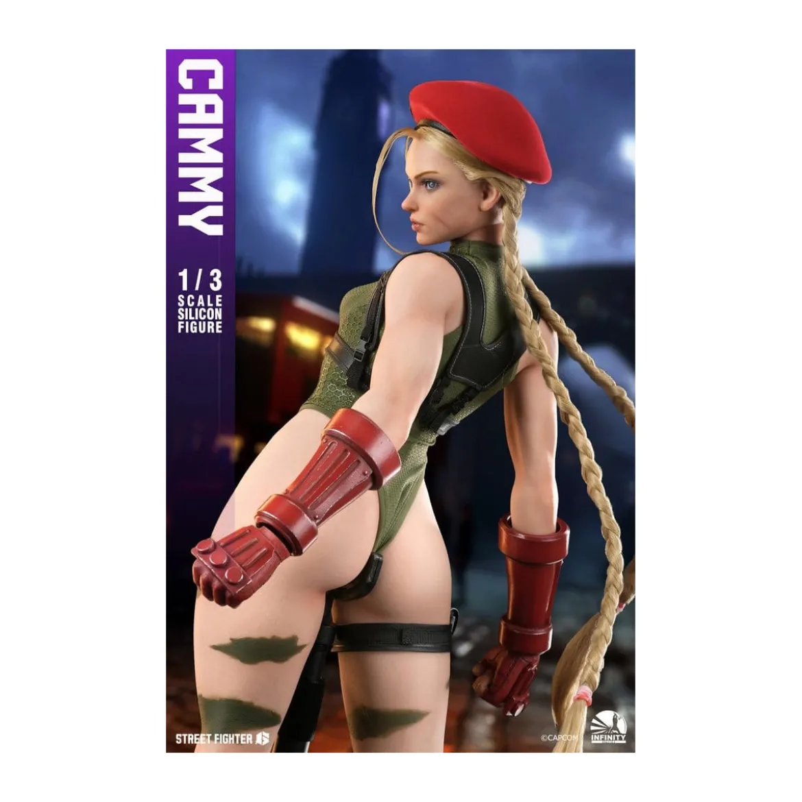 Infinity Studio - Street Fighter 6 - Full Silicone Action Figure CAMMY 1/3