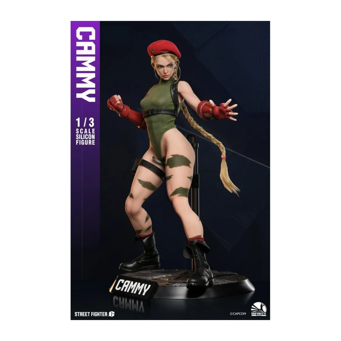 Infinity Studio - Street Fighter 6 - Full Silicone Action Figure CAMMY 1/3