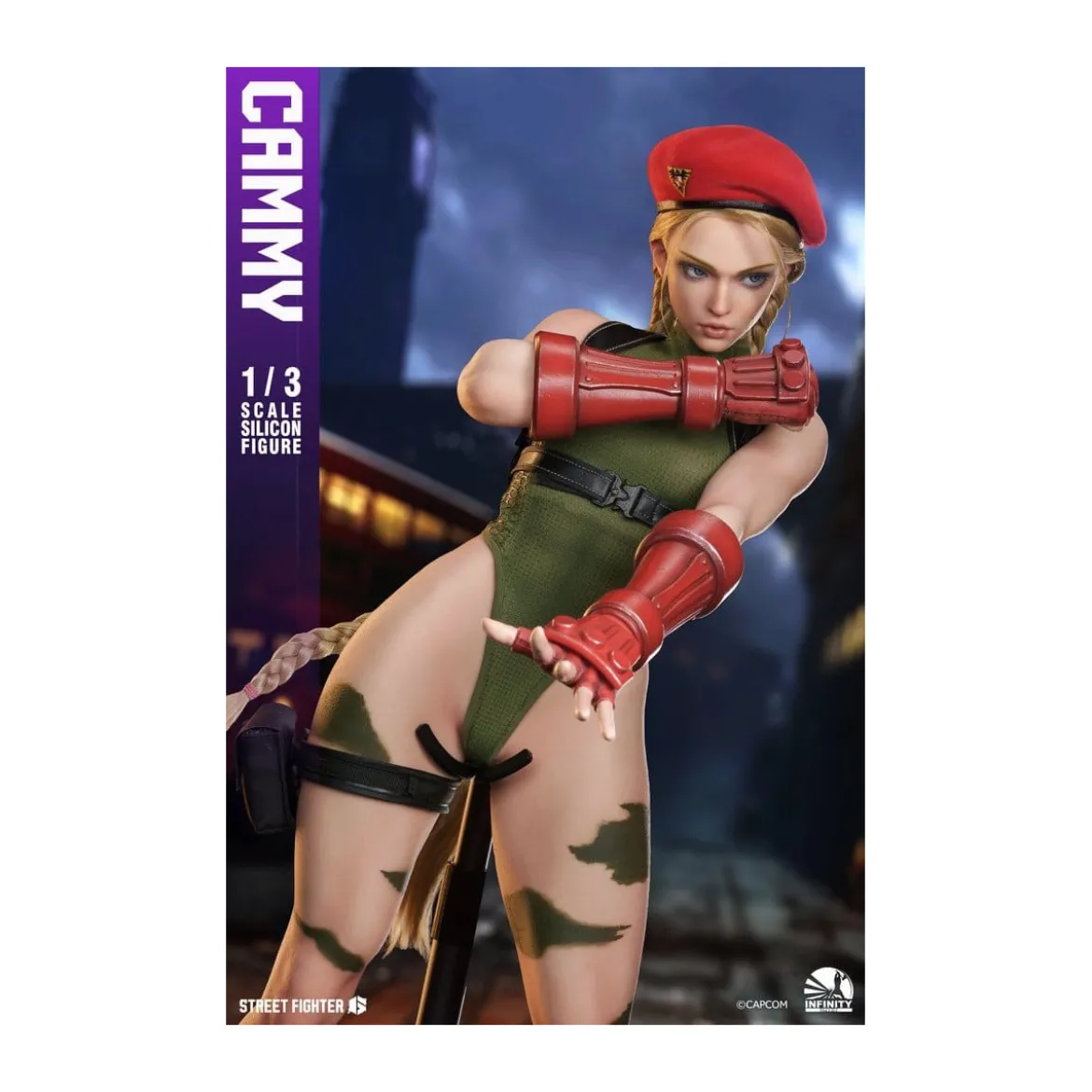 Infinity Studio - Street Fighter 6 - Full Silicone Action Figure CAMMY 1/3