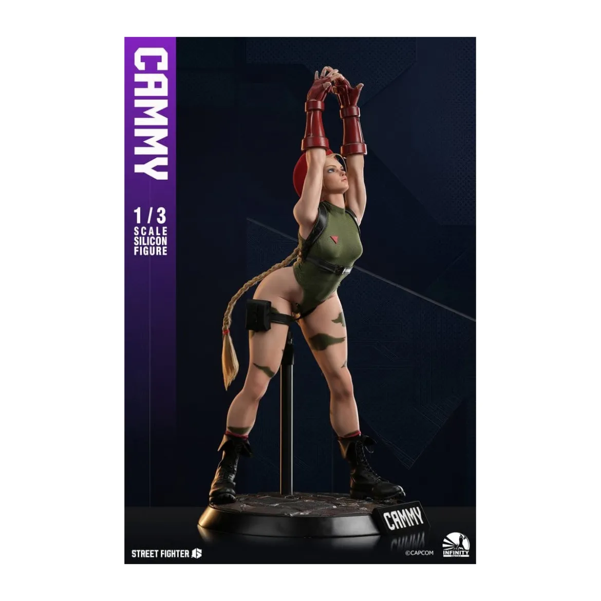 Infinity Studio - Street Fighter 6 - Full Silicone Action Figure CAMMY 1/3