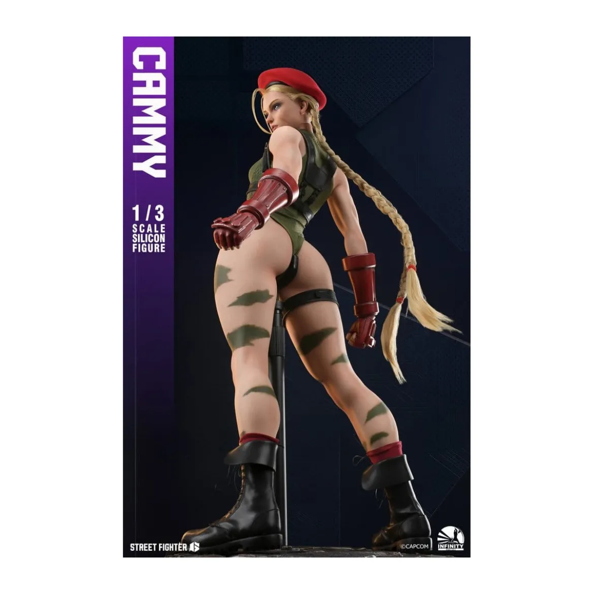 Infinity Studio - Street Fighter 6 - Full Silicone Action Figure CAMMY 1/3