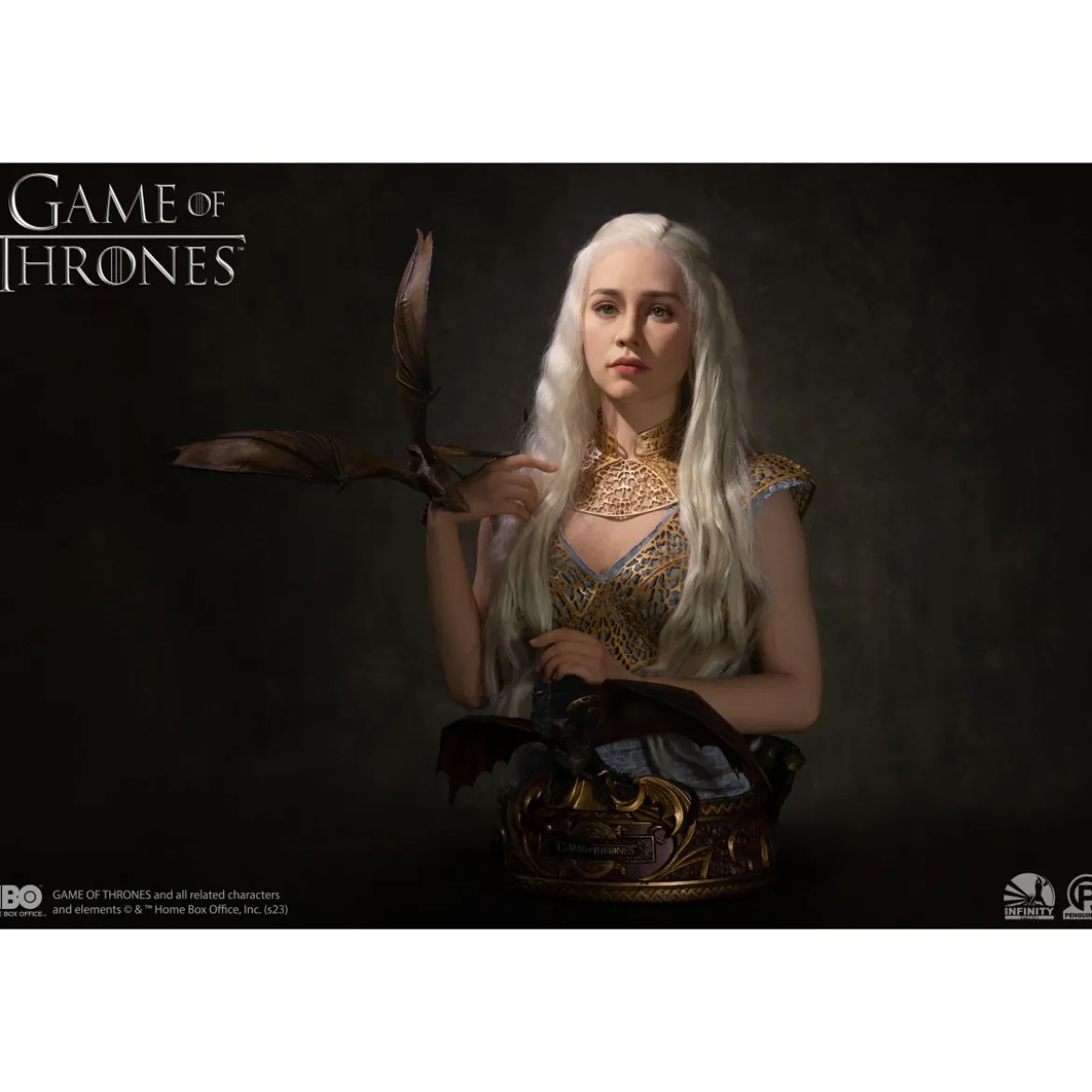 INFINITY STUDIO x PENGUIN TOYS - DAENERYS TARGARYEN Buste 1/1 - Game Of Thrones