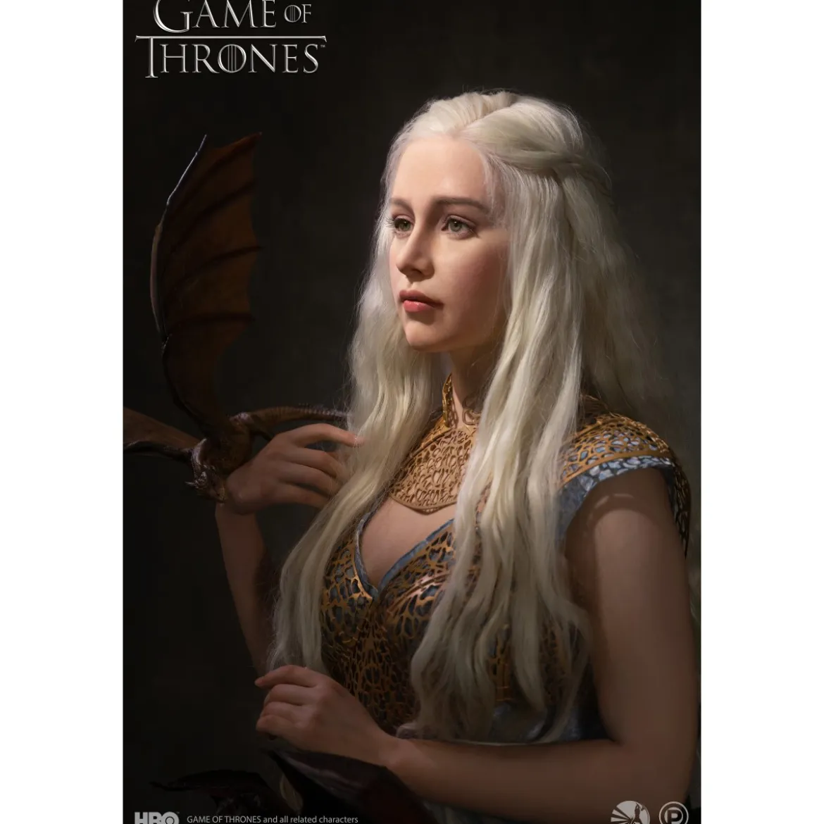 INFINITY STUDIO x PENGUIN TOYS - DAENERYS TARGARYEN Buste 1/1 - Game Of Thrones
