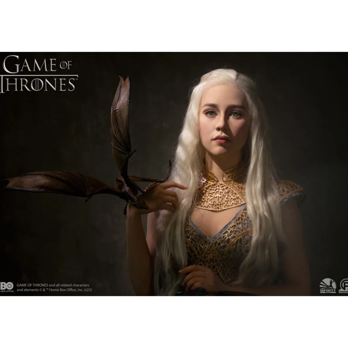INFINITY STUDIO x PENGUIN TOYS - DAENERYS TARGARYEN Buste 1/1 - Game Of Thrones