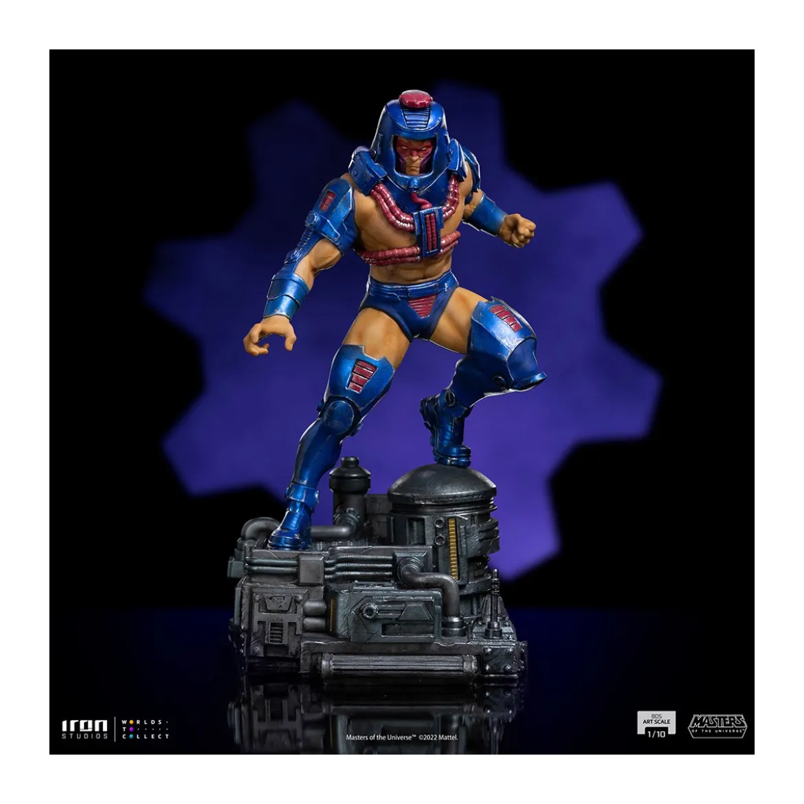 Iron Studios - BDS Art Scale 1/10 - Man-E-Face - Masters of the Universe - Les Maitres de l'Univers