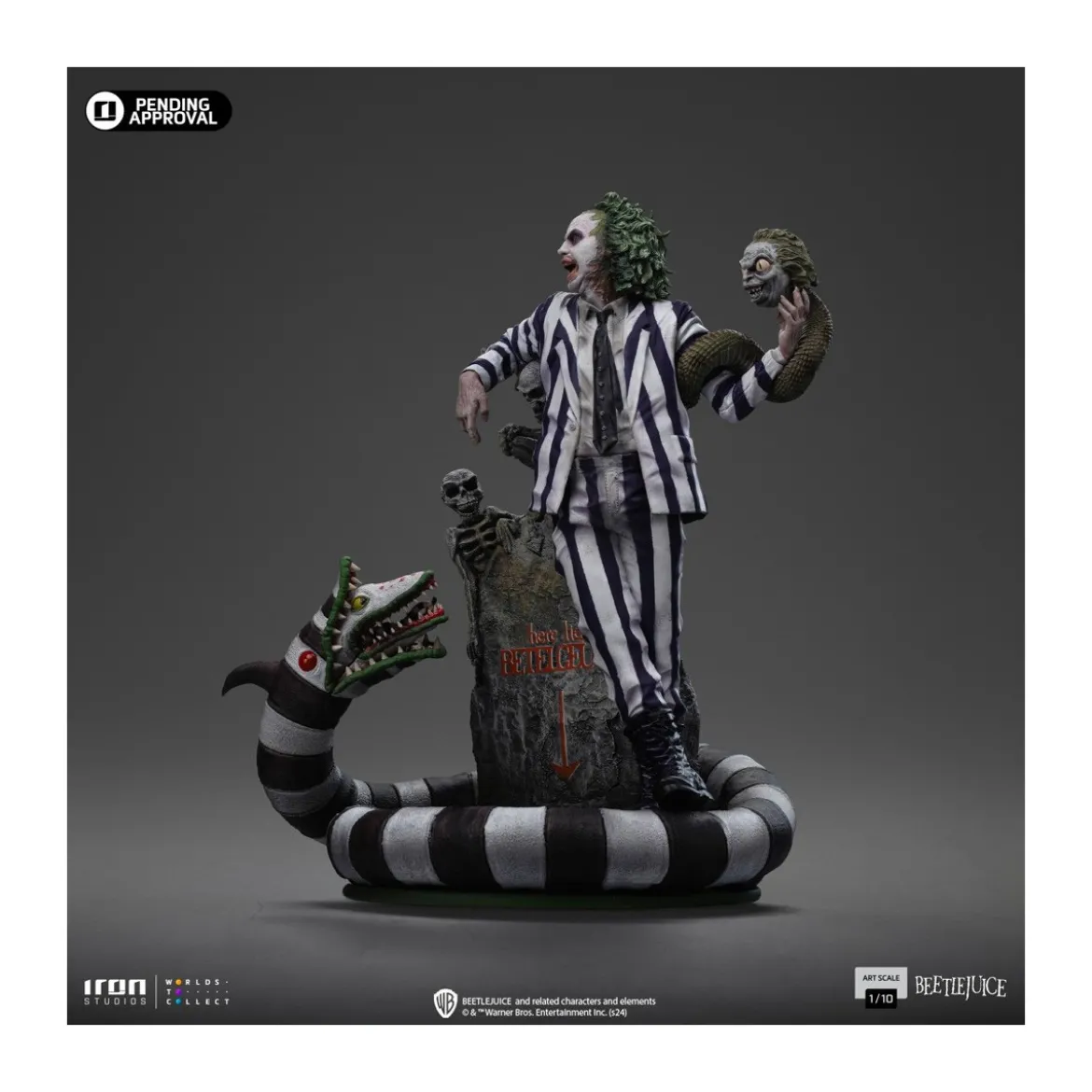 Iron Studios Beetlejuice Beetlejuice - Beetlejuice BDS Arts Scale 1/10