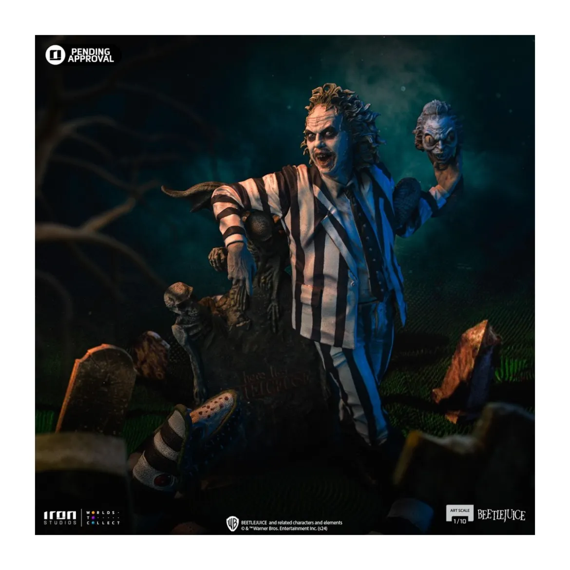 Iron Studios Beetlejuice Beetlejuice - Beetlejuice BDS Arts Scale 1/10