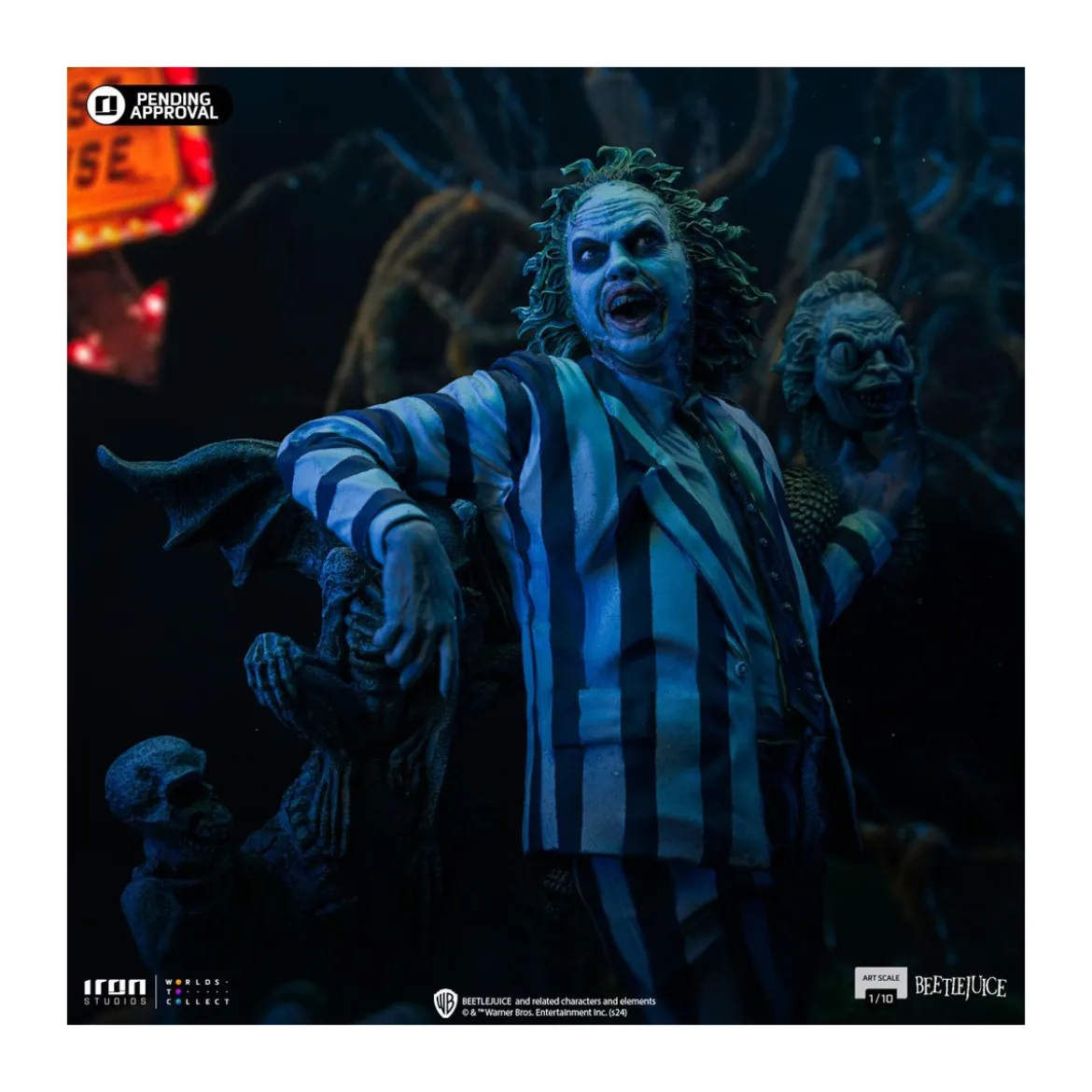 Iron Studios Beetlejuice Beetlejuice - Beetlejuice BDS Arts Scale 1/10