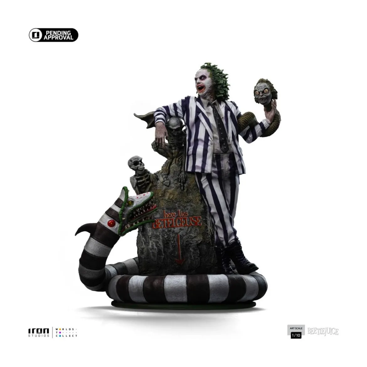 Iron Studios Beetlejuice Beetlejuice - Beetlejuice BDS Arts Scale 1/10