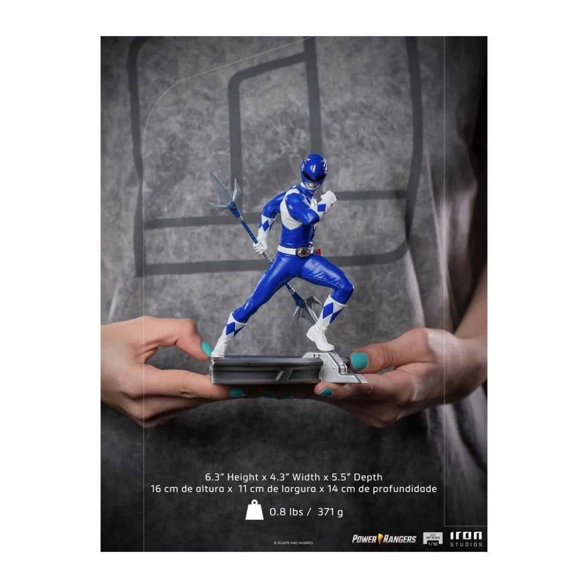 Iron Studios - Blue Ranger - Power Rangers BDSArt Scale 1/10