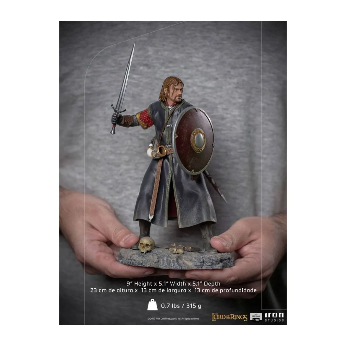 IRON STUDIOS - Boromir BDS Art Scale 1/10 - Lord of the Rings