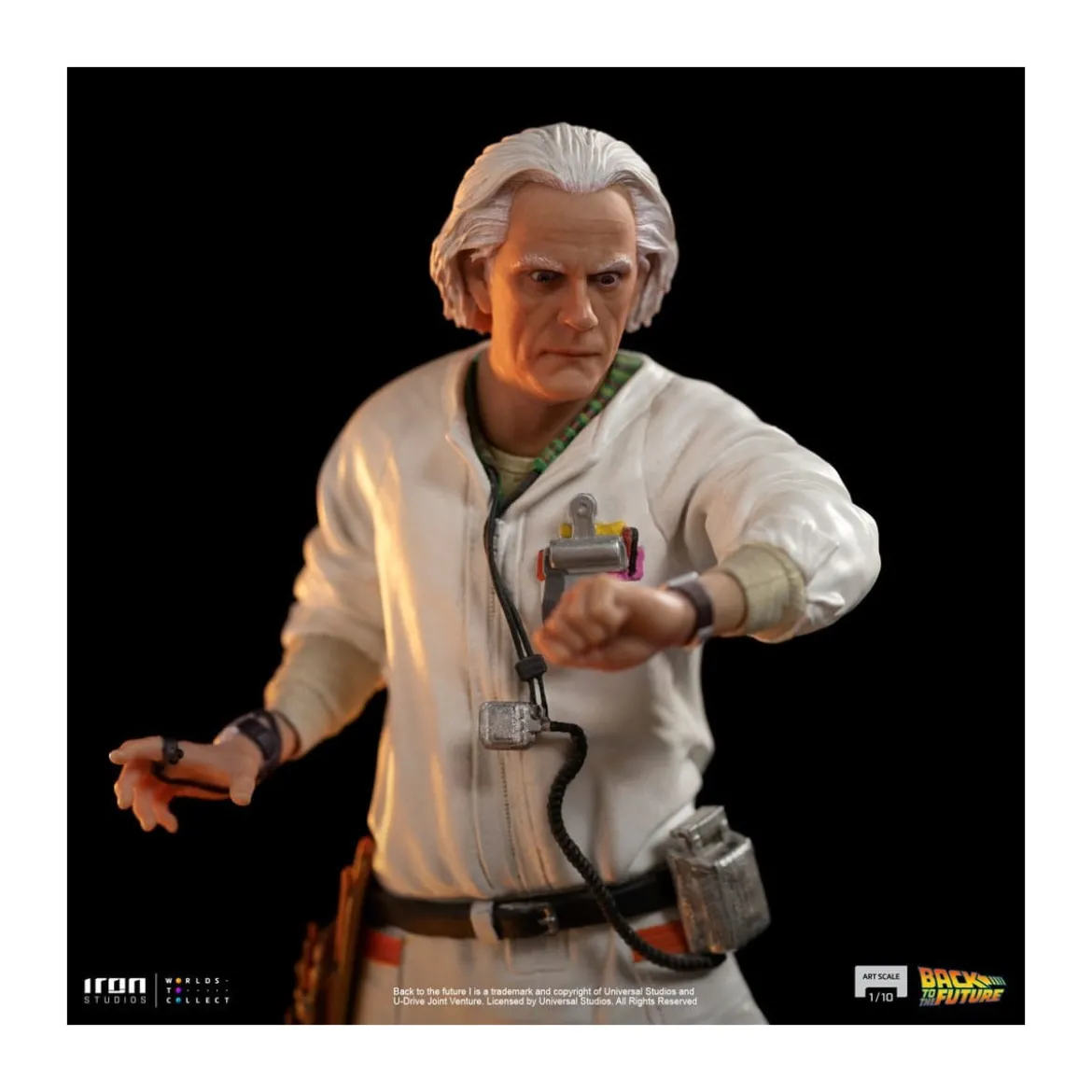 Iron Studios - BTTF - Doc Brown Back to the Future - BDS Art Scale