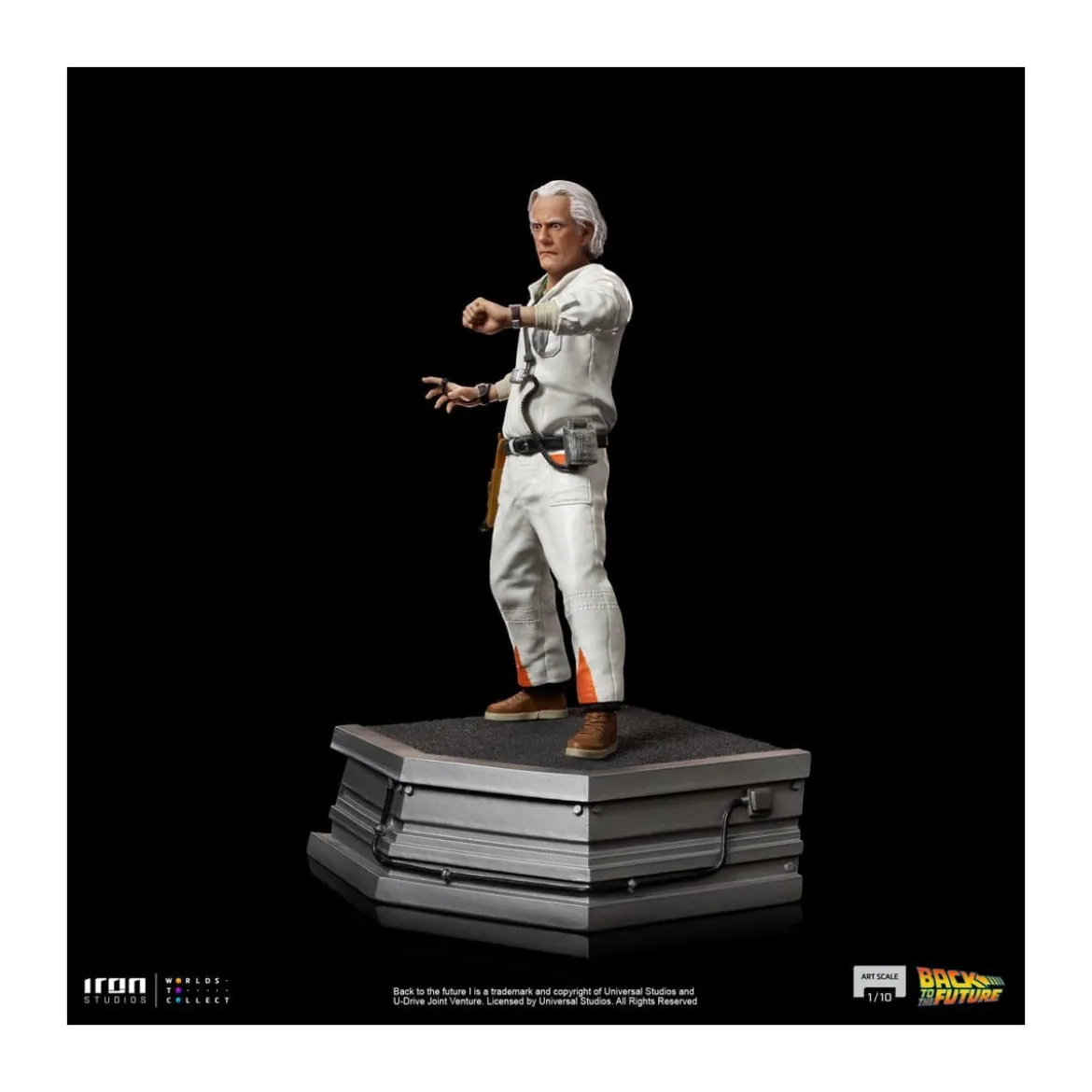 Iron Studios - BTTF - Doc Brown Back to the Future - BDS Art Scale