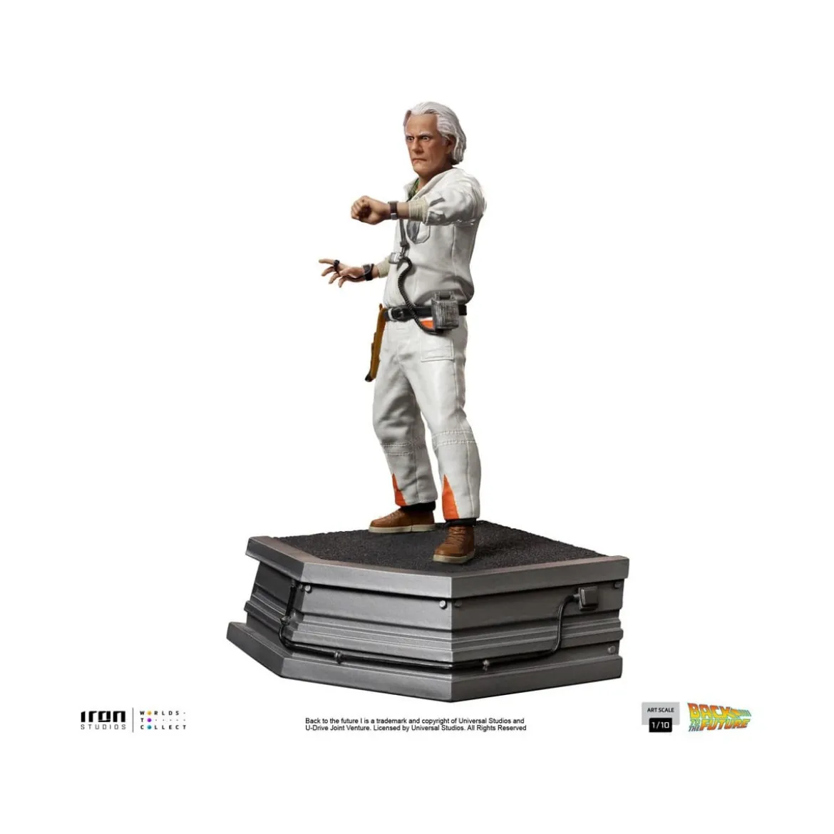 Iron Studios - BTTF - Doc Brown Back to the Future - BDS Art Scale