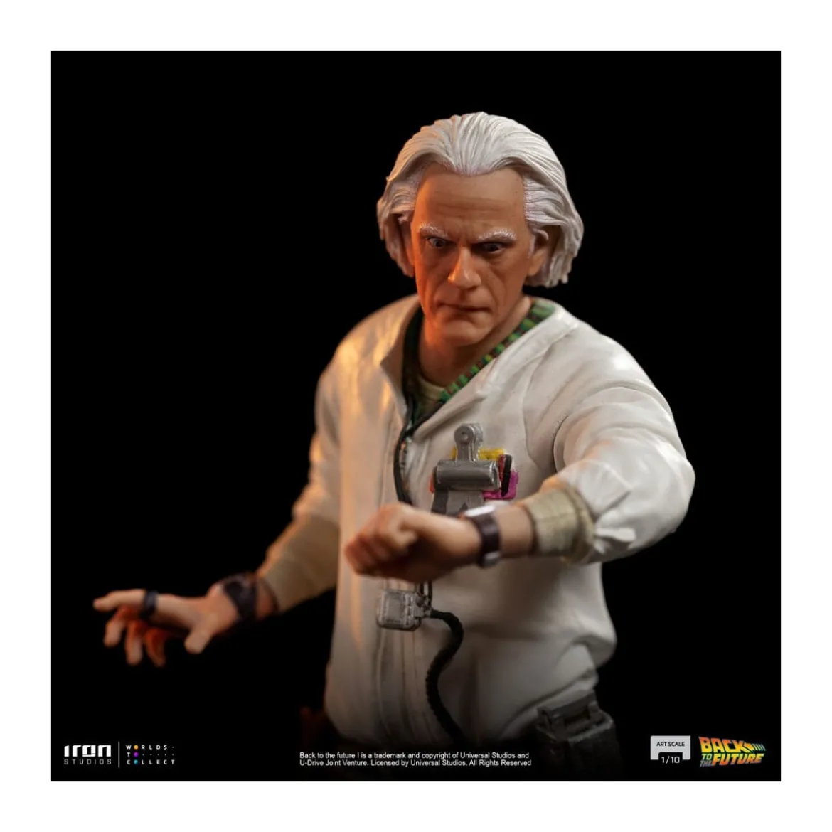 Iron Studios - BTTF - Doc Brown Back to the Future - BDS Art Scale