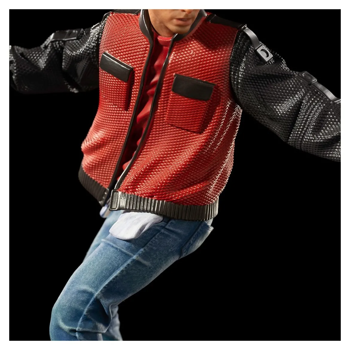 Iron Studios - BTTF 2 - Marty McFly sur Hoverboard Back to the Future Part II