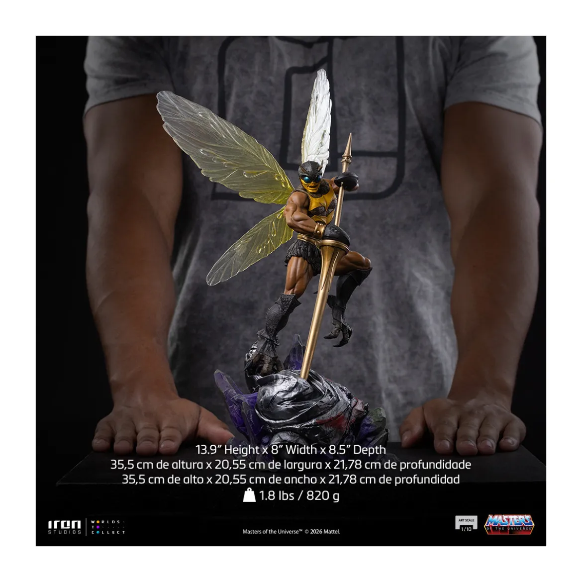 Iron Studios - Buzz-Off Art Scale 1/10 - Masters of the Universe - Les Maitres de l'Univers
