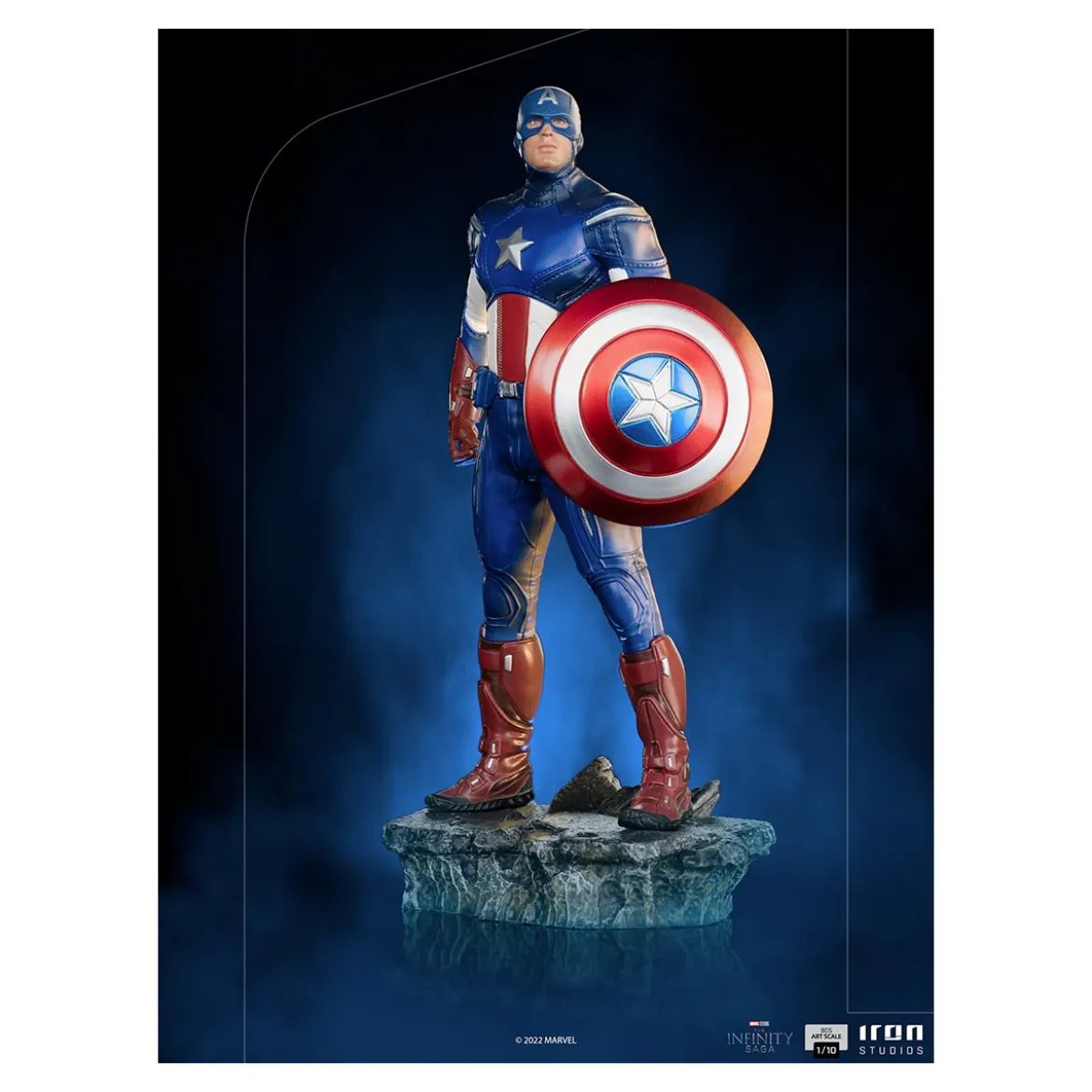 Iron Studios - CAPTAIN AMERICA - Battle of NY The Infinity Saga 1/10 BDS Art Scale