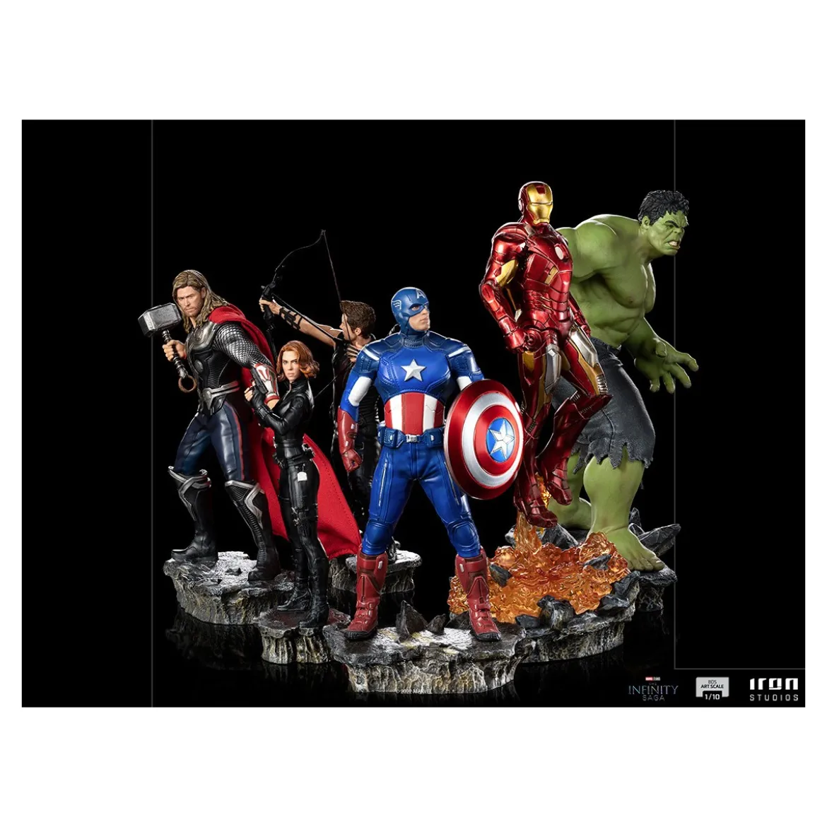 Iron Studios - CAPTAIN AMERICA - Battle of NY The Infinity Saga 1/10 BDS Art Scale