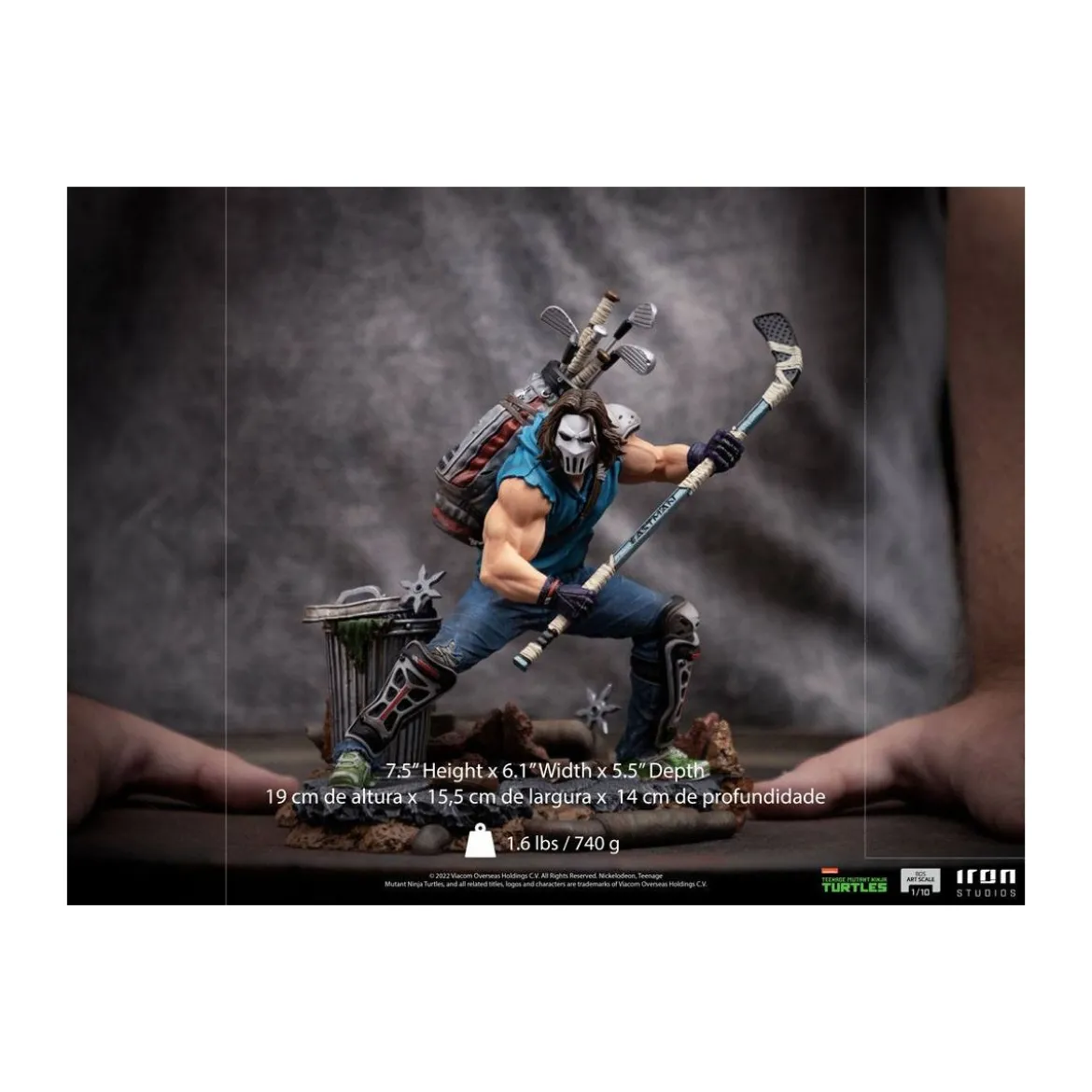 Iron Studios - Casey Jones - Teenage Mutant Ninja Turtles 1/10 BDS Art Scale