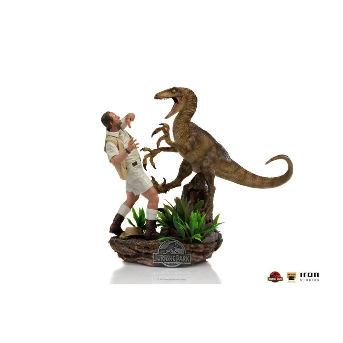 Iron Studios - Clever Girl - Jurassic Park 1/10 Deluxe Art Scale