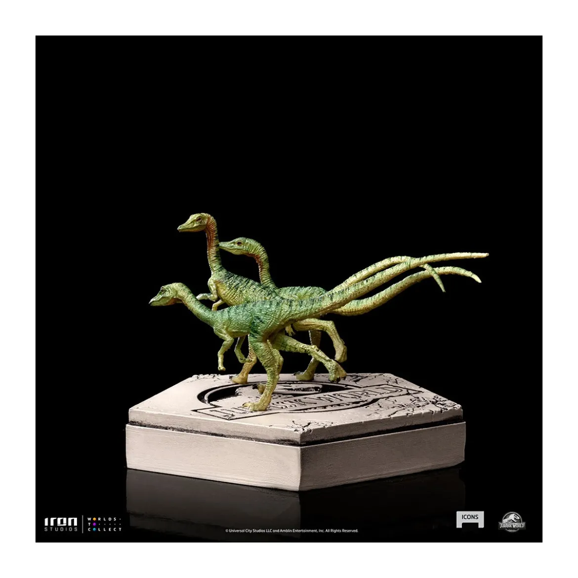 Iron Studios - Compsognathus - Jurassic World Icons