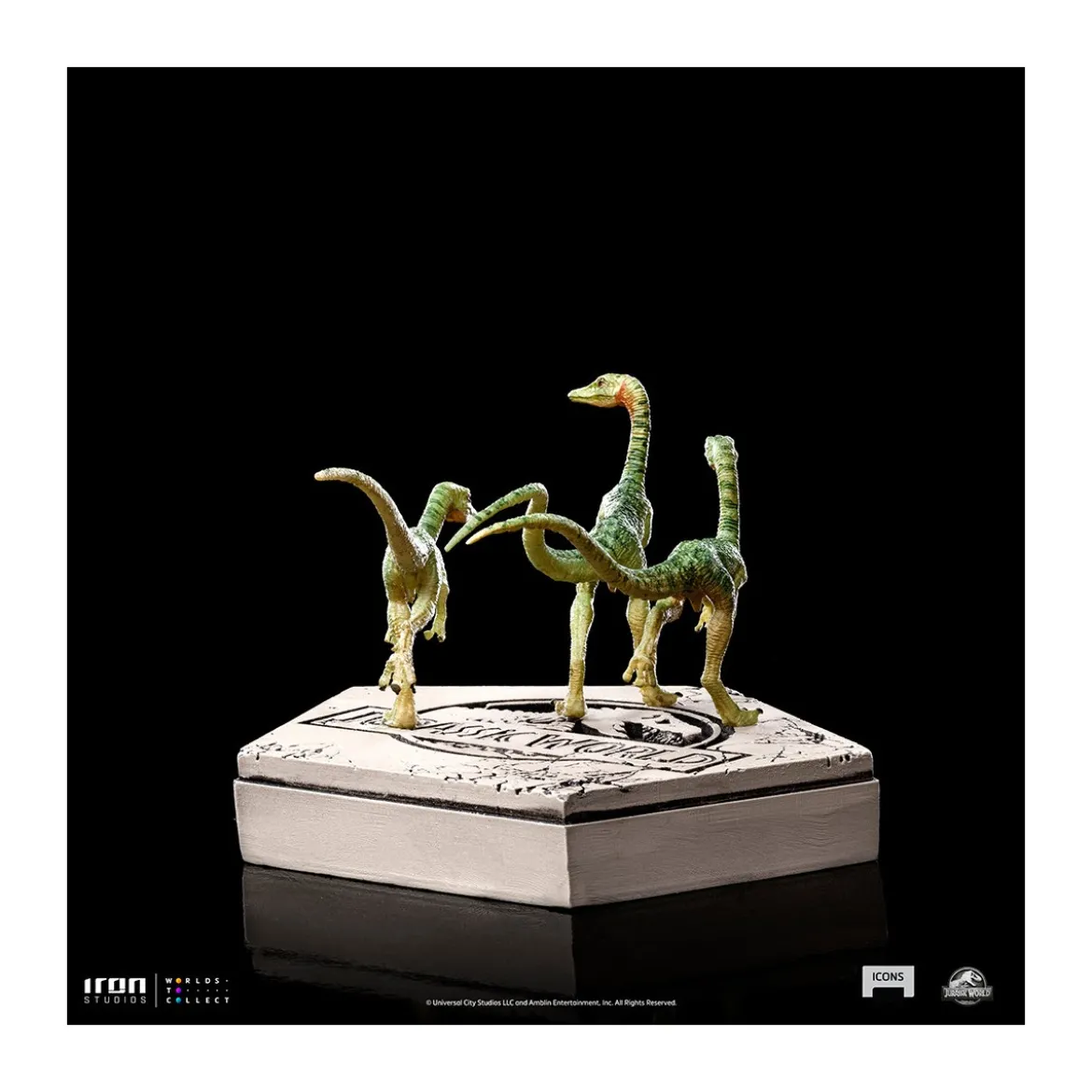 Iron Studios - Compsognathus - Jurassic World Icons