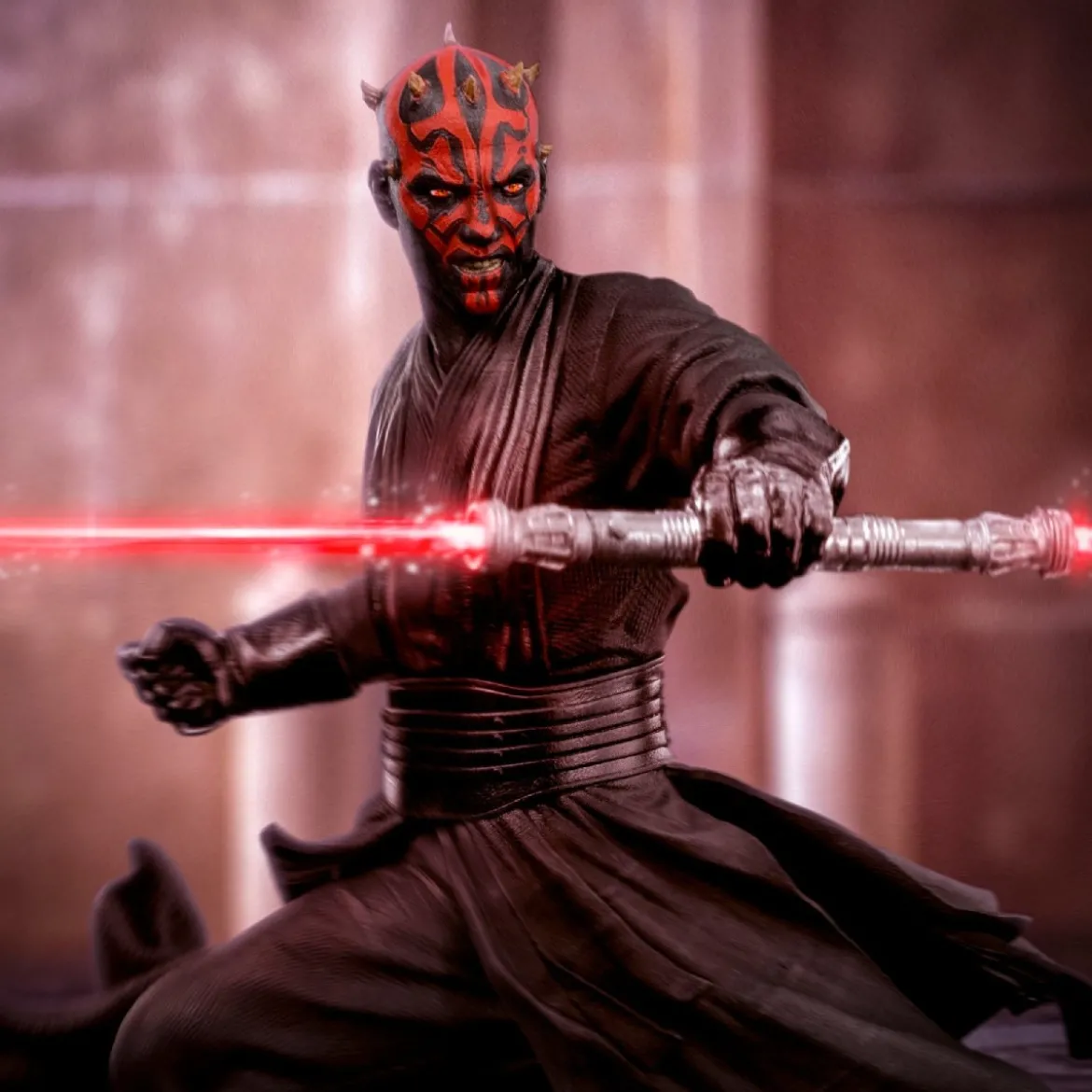 IRON STUDIOS - Darth Maul 1:10 BDS Art Scale 1/10 - Star Wars: The Phantom Menace