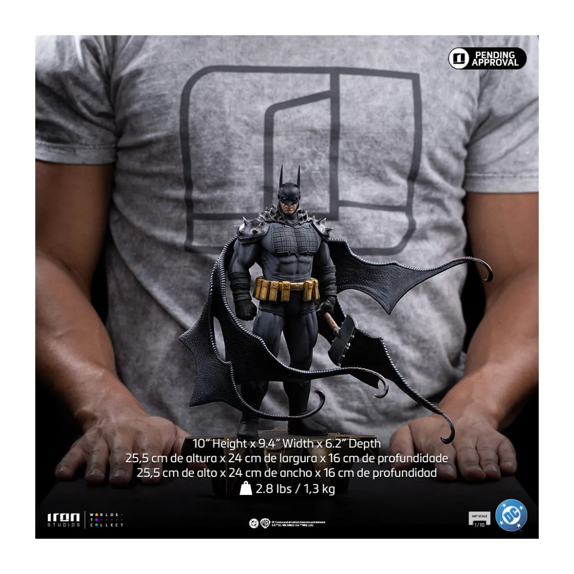Iron Studios - DC Comics - Absolute Batman Art Scale Art Scale 1/10